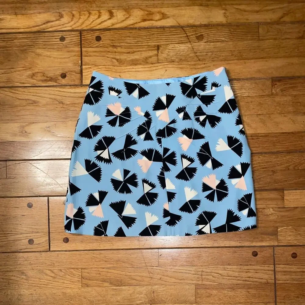 Marc by Marc Jacobs pinwheel flower silk mini skirt  $298